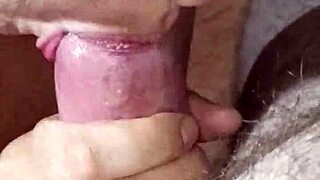 Korean wife, watch me suck this cock up close