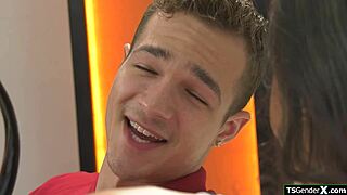 jock bareback anals asian tgirl cheerleader stretching her tight hole wide