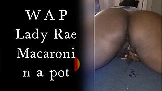 Lady Raex's juicy wet ass and shaved pussy drip with desire