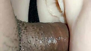 anal sex with candy in black string thong takes all semen in her hole