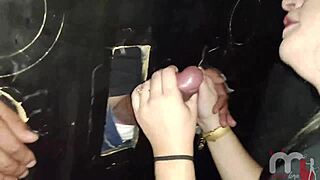 her gloryhole fucks before cuckold?