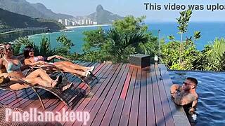 dear rio brazil my clit squirts wild in this exotic pussy licking fest