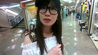 omg this super cute otaku jd in nakano gets bent over and creampie fucked hard at home! 🔥💦