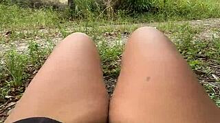 colombian solo fingers juicy pussy panties watching squirting orgasm