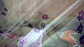 Desi indian college girl rides boyfriend cowgirl in hostel foreplay