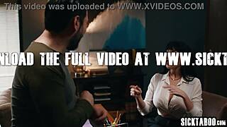 man that desperate milf drops to knees for sloppy office blowjob relief