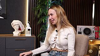 ni ole murkovski chats fan questions with bella mur 😏 super fun!