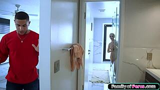 hey stepmom shower deepthroats your big cock then fucks hard pov taboo