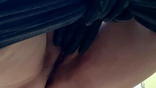 i caught my real teacher stroking her big clit to orgasm at school