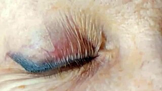 drunk milf begs for extreme close-up eye cumshot in bedroom frenzy