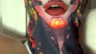 wanna see me rub my wet squirting pussy close up on movie night while moaning loud? pt 1