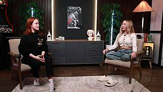 ni ole murkovski chats fan questions with bella mur 😏 super fun!