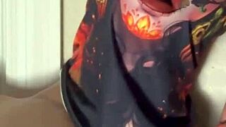wanna see me rub my wet squirting pussy close up on movie night while moaning loud? pt 1