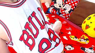 Whoa, Bruno BBC pounds skinny Korean princess with monster cock!