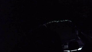 Angie's candid car blowjob turns creampie wild