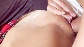 Stepdaughter Craves Daddy's Juicy Cock Attention on the Sofa