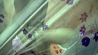 Desi indian college girl rides boyfriend cowgirl in hostel foreplay