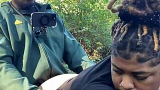 she skips panties under sundress letting him creampie her fat ebony pussy anywhere anytime