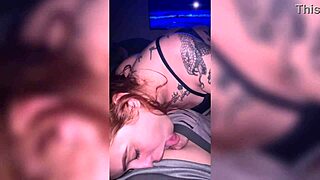 whoa this redhead camila gaucha deepthroats cock gagging hard will she swallow cum?