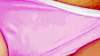 Riya's fantasy closeup shaved pussy rides cock to cum!