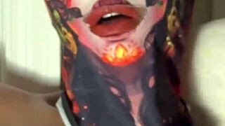 wanna see me rub my wet squirting pussy close up on movie night while moaning loud? pt 1