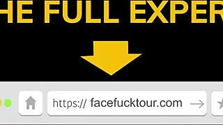 hey tanned babe why stare at sugardaddy while deepthroating his monster cock so rough