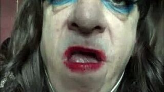 Pound crossdresser's ass while stroking his cock!