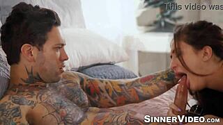 Stepbro's Boner Drives Him to Lick Stepsis Jane Wilde's Hairy Pussy in Wild Sex