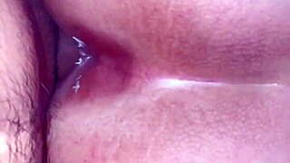 Doggy anal creampie pounds latina teen during her period days!