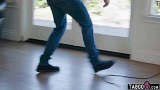 chinese milf nicole doshi sneaks a hardcore doggystyle session to avoid waking her roommate