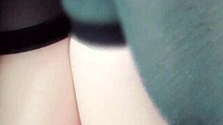 hot young ladyboy rubyqueen gets her ass penetrated and masturbates wildly