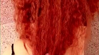 Fucked Hot Redhead at Private Pool!