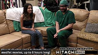 aria nicole explodes in hitachi orgasms from doctor's domination play in tampa!