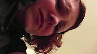 Teacher strips rips clothes spanks betty's bare curvy redhead ass for punishment
