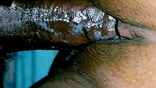 Riya's fantasy closeup shaved pussy rides cock to cum!