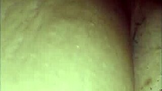 Milf Bookworm's First Outdoor Anal Toy Massage with Vibrator