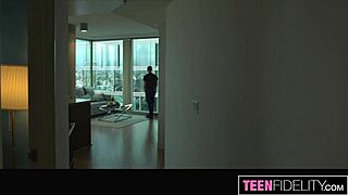 james deangelo cheats on wife using maya's tight teen pussy at wedding vows.