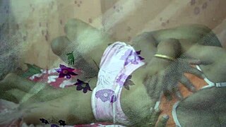 Desi indian college girl rides boyfriend cowgirl in hostel foreplay