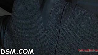 playgirl's tight with them shocking sex toys and jugs weight balls pounding her
