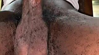 Young Hottie Bursts Nut with Huge Cock After Sexy Classroom Masturbation