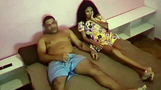 minha enteada sneaks in my room at night for rough anal, skinny 18+ teen whore takes it deep