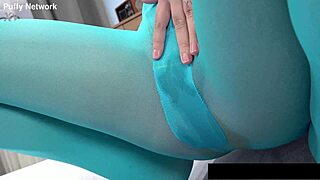 innocent little 18yo elis gets wet pissing on dildo while toying puffy pussy close up