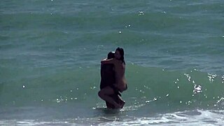 hey hubby, watch me get fucked by bbc on caribbean nude beach while voyeurs stare and you film our public interracial cuckold show