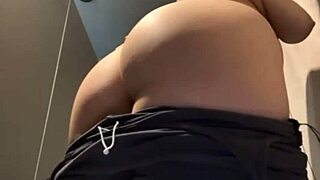 Extreme Hardcore Gym Fucking Big Ass Teen with Natural Tits Outdoor Quickie Orgasm