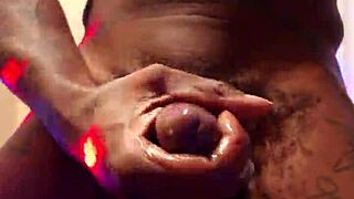 Worship this monster BBC hallelujah or get humiliated by the muscle god's cumshot explosion!