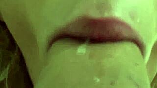emma rosie delivers ultra close-up petite teen blowjob with loud moans
