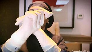 Experience Tingling ASMR Sensations from Medical Latex Gloves