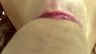 emma rosie delivers ultra close-up petite teen blowjob with loud moans