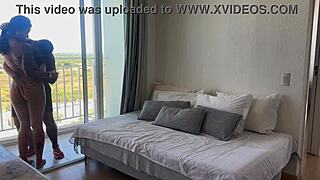 Hot Neighbor's Pale Cock Bursts as I Visit and Tease His Thick Shaft