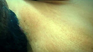 african couple licks sweaty armpits and salty beach pussy in doggystyle